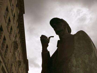 Estàtua de Sherlock Holmes a Londres.