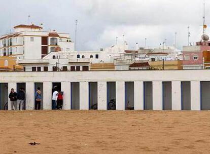 Zona de la Cruz del Mar, en Chipiona (Cádiz), afectada por la legislación.