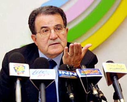 El presidente de la Comisión Europea, Romano Prodi.