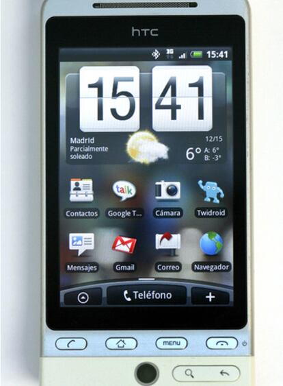 La plataforma Android se encuentra cada vez en más terminales. HTC fue la primera en apostar por el sistema operativo de Google para móviles.