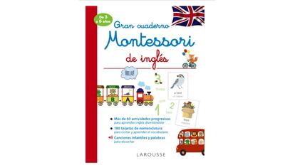 Cuaderno de actividades en inglés para niños y niñas a partir de 5 años