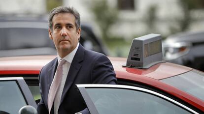 El abogado personal de Donald Trump, Michael Cohen