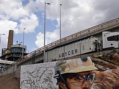 La fábrica de Súria de Iberpotash, del grupo ICL, donde se procesa el material extraído en la mina.