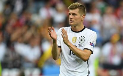 Toni Kroos, con Alemania.