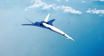 El Icon-2 para vuelos supers&oacute;nicos sobre la tierra es un proyecto liderado por la compa&ntilde;&iacute;a Boeing.