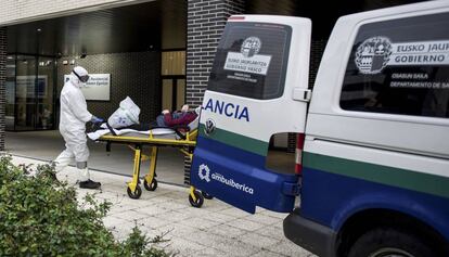 Residència Sanitas San Martín de Vitòria, on han mort vuit avis en els últims 12 dies.