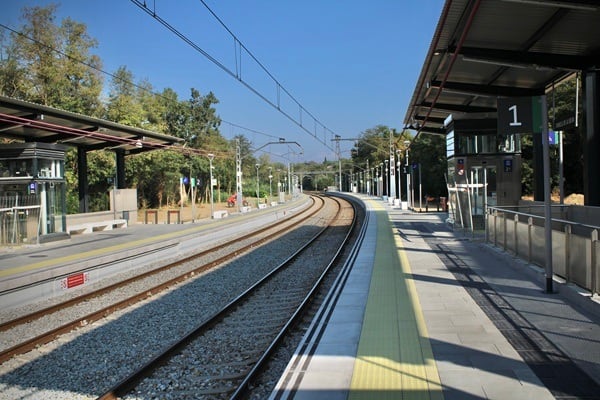 Estación de trenes.