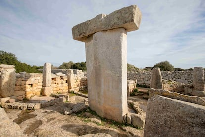 Torralba den Salort, otro de los yacimientos de Menorca.