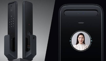 Diseño del  Xiaomi Face Recognition Smart Door Lock