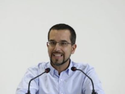 El secretario de Organizaci&oacute;n de Podemos, Sergio Pascual. 