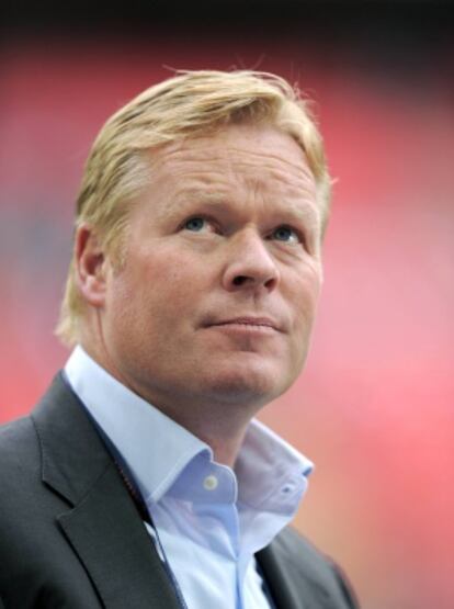 El técnico holandés Ronald Koeman.