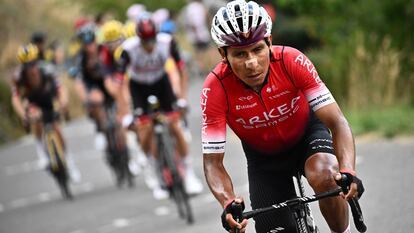 Nairo Quintana, en el último Tour de Francia.