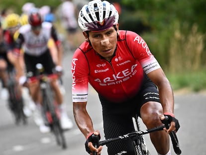 Nairo Quintana, en el último Tour de Francia.