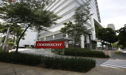 La sede de la constructora Odebrecht en Sao Paulo.