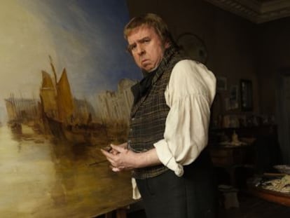 Timothy Spall, en el papel del pintor Turner en la pel&iacute;cula dirigida por Mike Leigh.