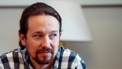 El líder de Unidas Podemos, Pablo Iglesias, el pasado viernes.