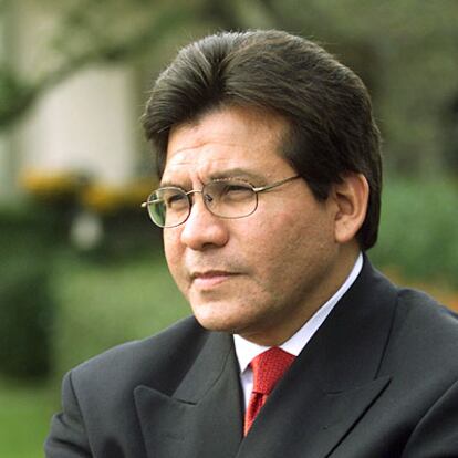 Alberto Gonzales, en octubre de 2003 en la Casa Blanca.