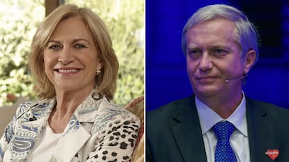 Evelyn Matthei y Jos Antonio Kast.