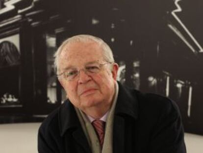 Enrique Loewe Lynch, fotografiado en la tienda de la firma de la madrileña calle Serrano, el pasado lunes.