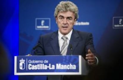 El consejero de Presidencia y Administraciones Públicas y portavoz del Gobierno de Castilla-La Mancha, Leandro Esteban. EFE/Archivo