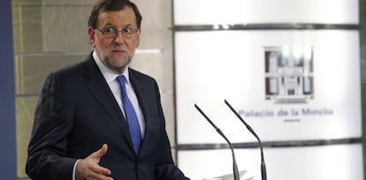 El presidente del Gobierno en funciones, Mariano Rajoy.