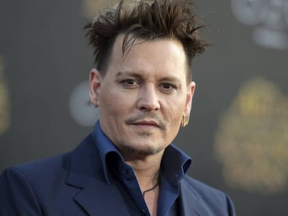 Johnny Depp, en mayo de 2016, en Los Ángeles.