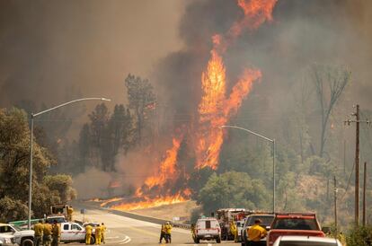 También ha muerto un bombero del Departamento de Redding.