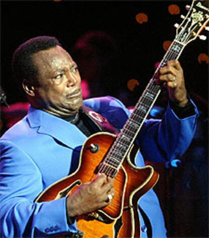 George Benson, en un concierto en Kiev el pasado 15 de mayo.