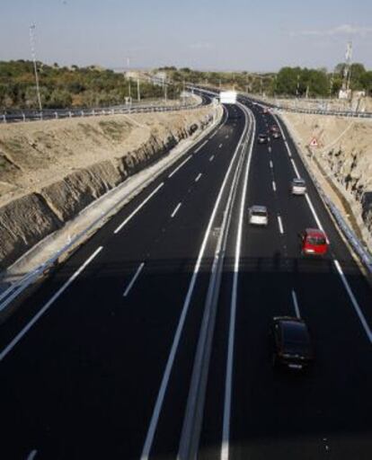 Un tramo de la M-501, donde ya se aplica el 'peaje en sombra'.