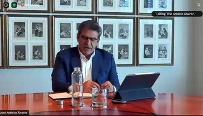 CEO de Santander, José Antonio Álvarez, participa en el webinar organizado por Esade Alumni para analizar el papel de la banca ante el nuevo escenario.
EUROPA PRESS
18/06/2020
