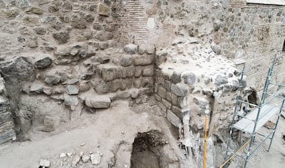 Sillares de las torres musulmanas de la muralla de Toledo