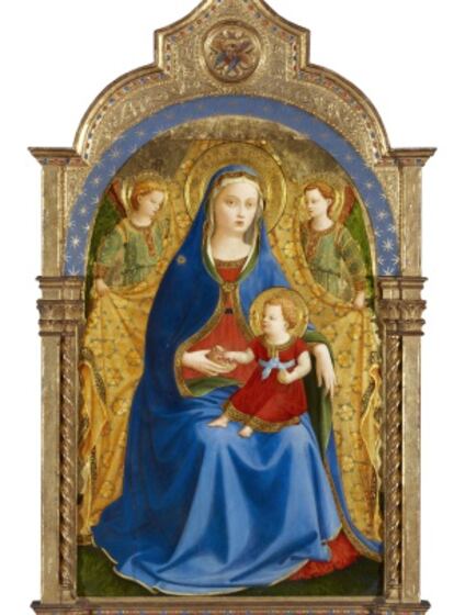 Virgen de la Granada, de Fra Angelico.