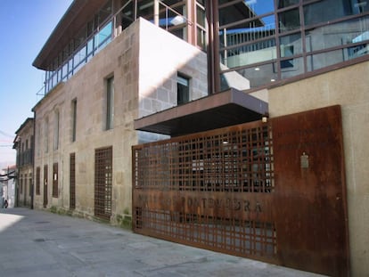 Fachada de uno de los edificios del Museo de Pontevedra