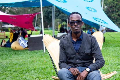 Richard Mathenge, que trabajó en un equipo de moderación de ChatGPT en Kenia.