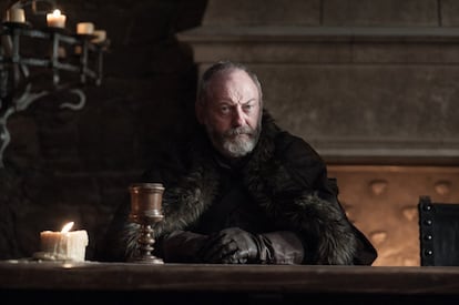 Liam Cunningham como Davos Seaworth.