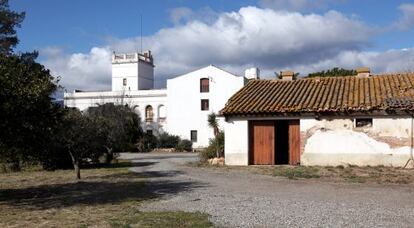 Mas&iacute;a de Joan Mir&oacute; en Mont-roig del Camp. 