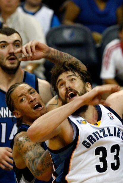 Marc Gasol, durante el partido.