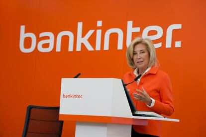 La consejera delegada de Bankinter, María Dolores Dancausa.