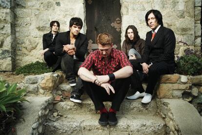 Los miembros de Queens of the Stone Age.