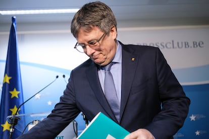 El presidente de Junts, Carles Puigdemont.