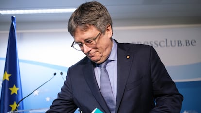 El presidente de Junts, Carles Puigdemont.