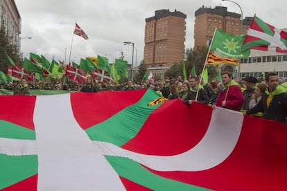 La izquierda 'abertzale' volverá a celebrar como el año pasado el Aberri Eguna en Pamplona.