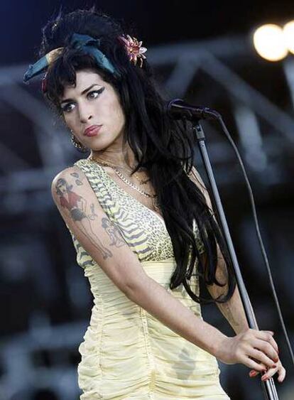 Amy Winehouse.