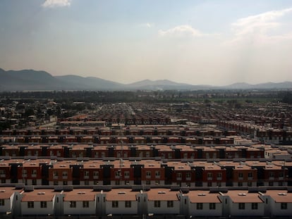 El desarrollo de viviendas La Alvorada, a las afueras de la Ciudad de México.