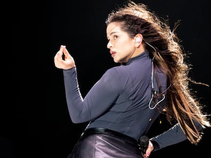 Rosalía Omega piromusical Barcelona