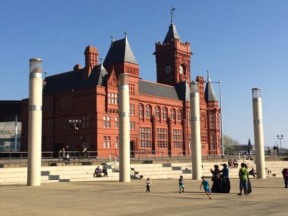 El edificio Pierhead.