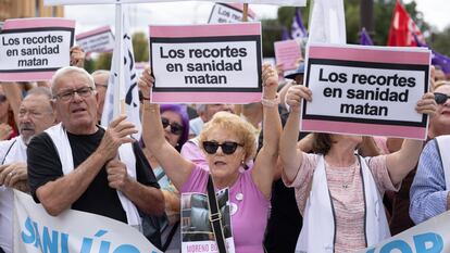 Manifestacion crisis de los cribados