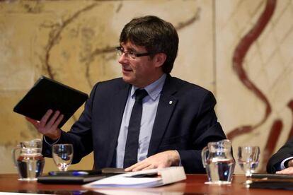 El president de la Generalitat, Carles Puigdemont.