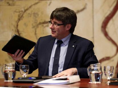 El president de la Generalitat, Carles Puigdemont.