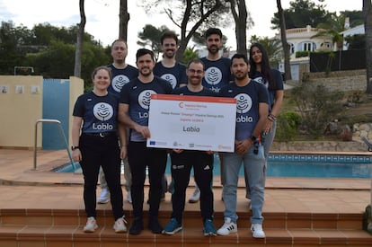 Equipo de Labia en un Team Building en Valencia.